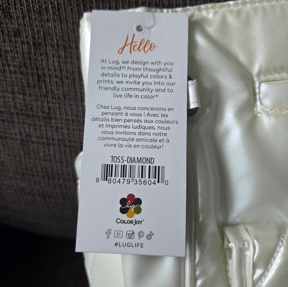 NWT Lug Toss in Metallic Diamond - Picture 6 of 6